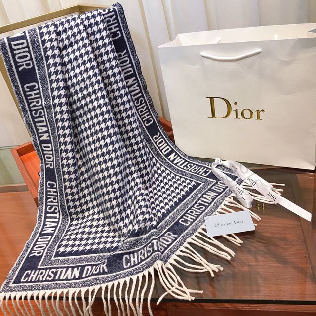Dior圍巾 羊絨混紡 迪奧女長圍巾 Dior印花披肩  llwj6477